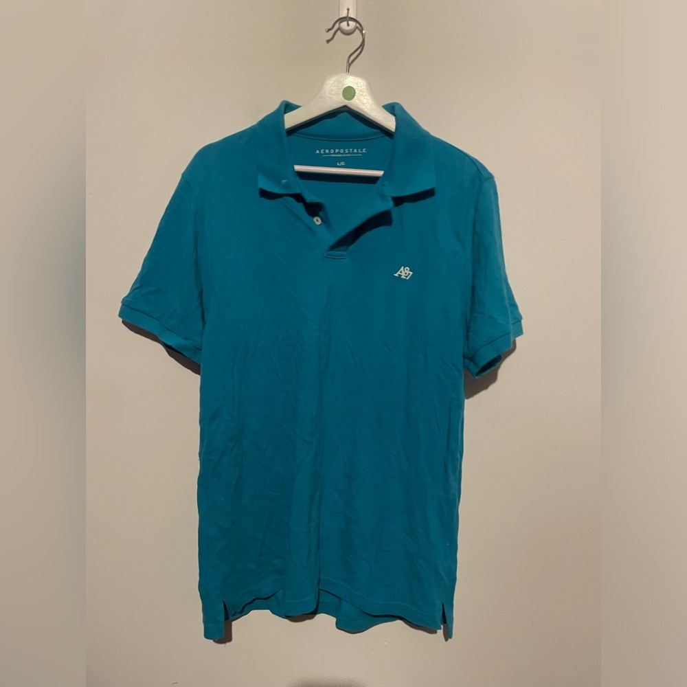 Aeropostale Mens Polo Tee Shirt Top size‎ large